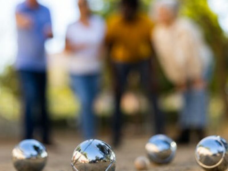 Concours de pétanque